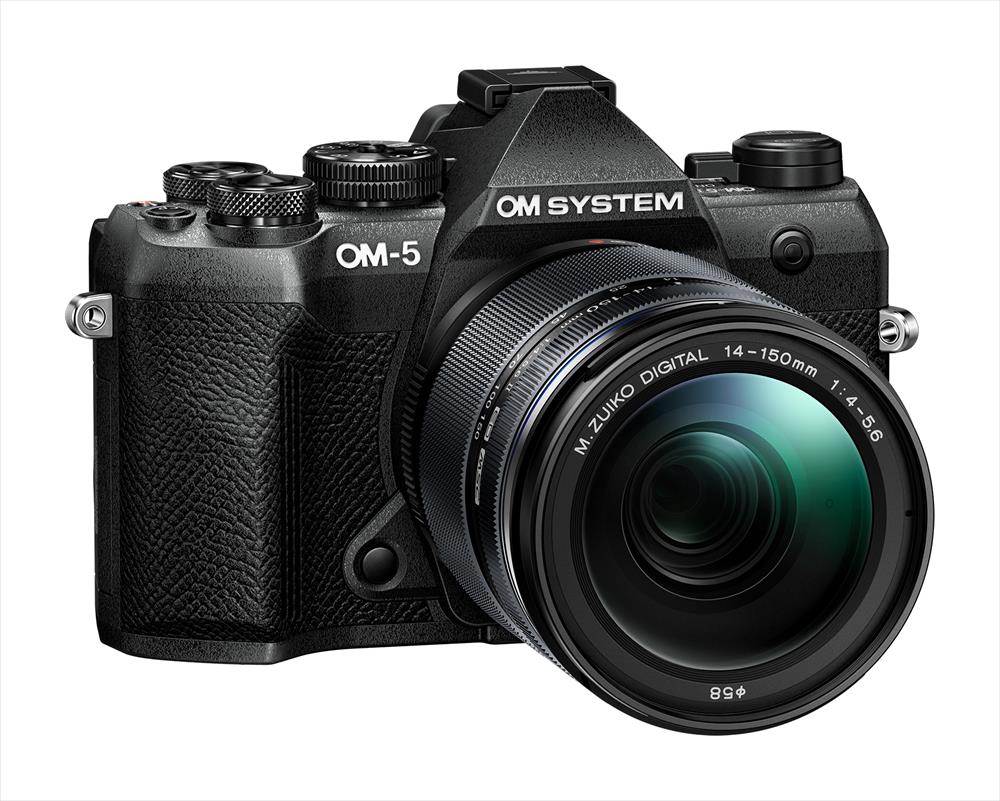 OM-5 MK II Mirrorless Camera Black with 14-150 lens